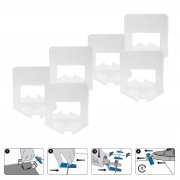 Tile Leveling clips 1mm to 4mm joint width