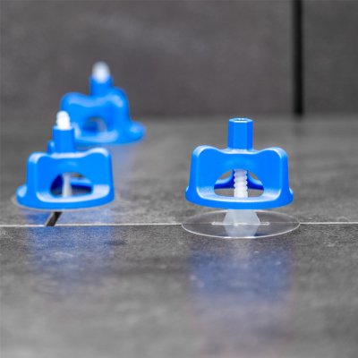 Flat-Pro® Twist-it Fliesenverlegehilfe 2mm Set - 150 Gewindelaschen