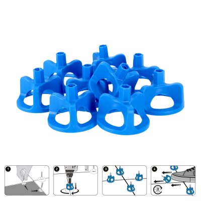 200 pcs Tile Leveling caps for threaded clips