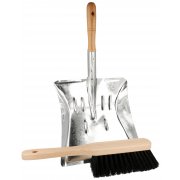 Sweeping set metal shovel hand brush short