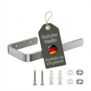Toilettenpapierhalter Edelstahl Horizontal