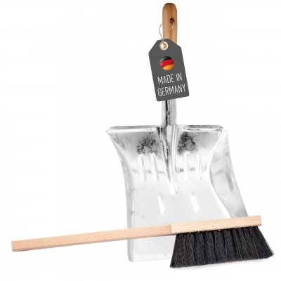 Sweeping set metal shovel hand brush long
